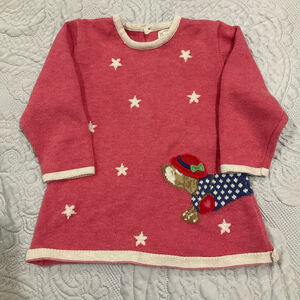 Mayoral Newborn 12 months dog dachshund sweater